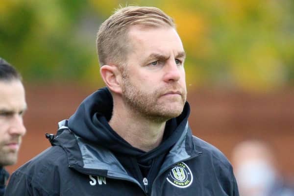 Harrogate Town manager Simon Weaver. Pictures: Matt Kirkham