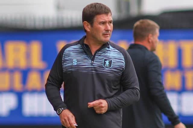 Mansfield Town manager Nigel Clough.