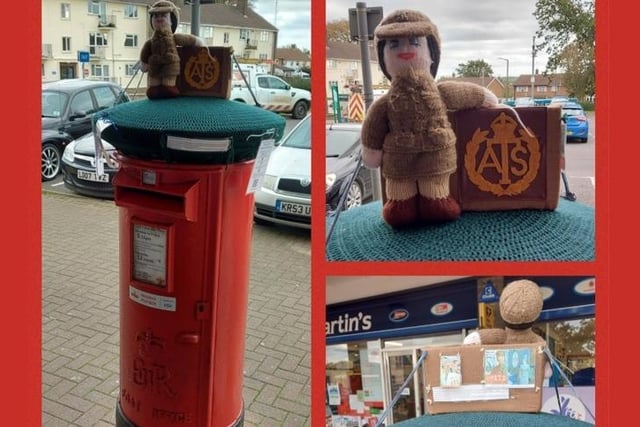 This will be the fourth year that the group have created a knitted display