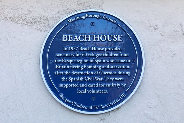 The people of Worthing stepped up to help children escaping the Spanish Civil War 85 years ago, giving them a happy home with no support from the government. The 60 children came from Northern Spain to live in Beach House, Brighton Road, Worthing.