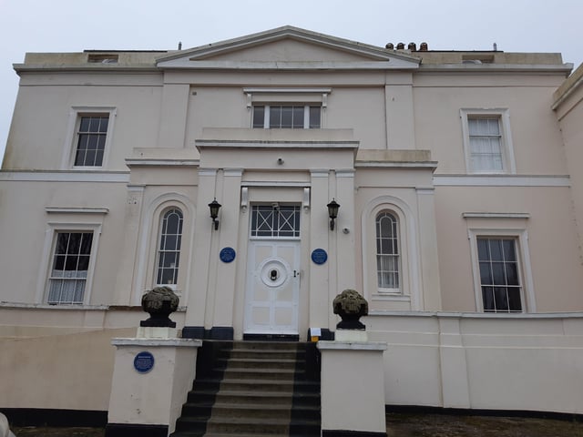 Beach House in Worthing has three blue plaques. It is one of the last surviving villas of the Regency period and has been home to many people and organisations over the years.