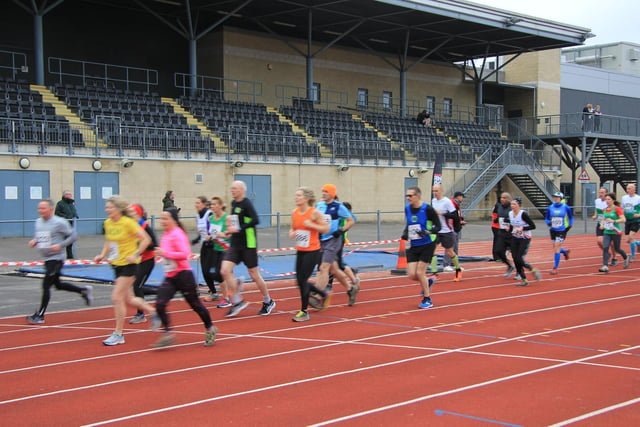 Runners at the event
