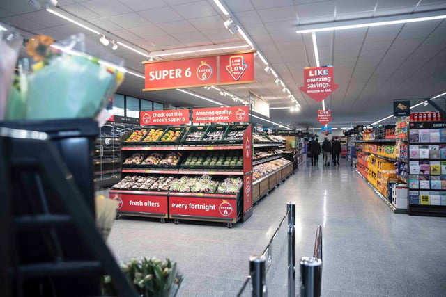 The Aldi supermarket in Sywell Road, Overstone Leys opened today (Thursday, February 17)