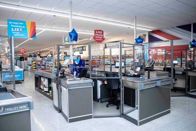 The new Aldi supermarket in Sywell Road, Overstone Leys opened today (Thursday, February 17). Photo: Kirsty Edmonds