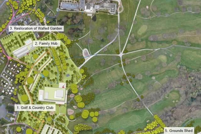 The presentation outlined Rudding Park’s preliminary aims of a wide-ranging project in Harrogate which could take as much as five years or more to complete and is expected to create 75 new jobs in Harrogate.