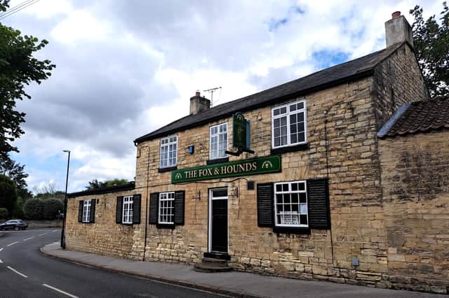 The Fox & Hounds pub in the village of Walton near Wetherby has been put on the market for £495,000