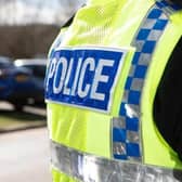 A 44-year-old man has been arrested following two linked collisions in the Harrogate district involving a scaffolding truck and several parked vehicles