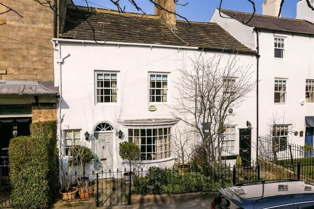The appealing cottage overlooks The Stray and is within a short stroll of town centre amenities.