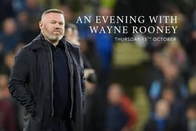 An Evening with Wayne Rooney will take place on Thursday, October 15 at Grantley Hall near Ripon and Harrogate. (Picture contributed)