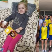 Pictured: Some of the more personal gifts delivered to the children and young people of Volodymyr, Ukraine.
