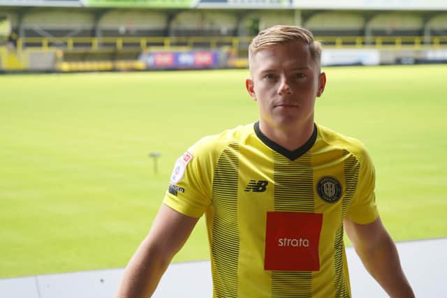 James Daly at the EnviroVent Stadium. Picture: Harrogate Town AFC