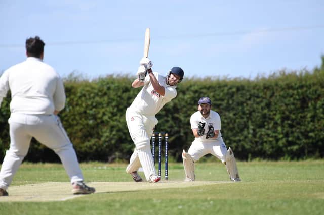 Rob Smith hit a half-century for struggling Pannal CC. Picture: Gerard Binks