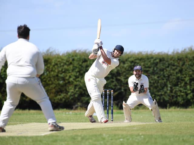 Rob Smith hit a half-century for struggling Pannal CC. Picture: Gerard Binks