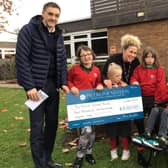The Forest School in Knaresborough has received a generous £4,600 donation from the Pavers Foundation