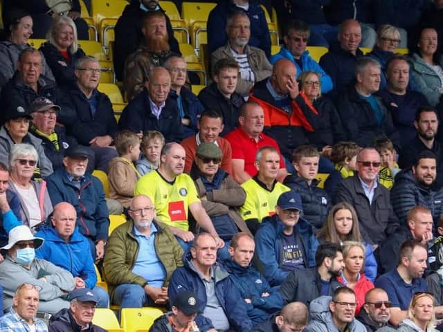 Harrogate Town season ticket holders are being invited to bring a friend for free to the Sutton United clash