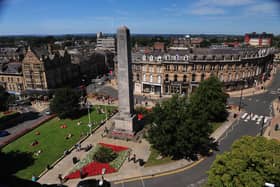 A view of Harrogate town centre