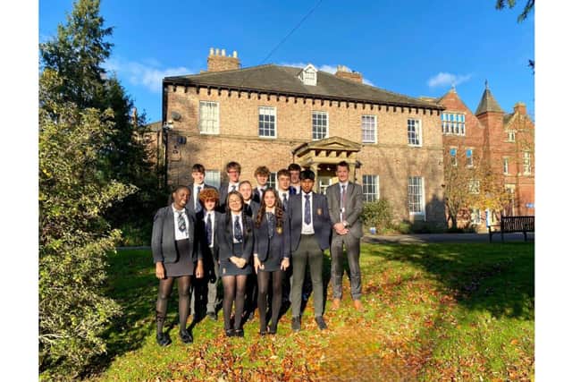 Pictured: Students at Ripon Grammar School continue to shine.
