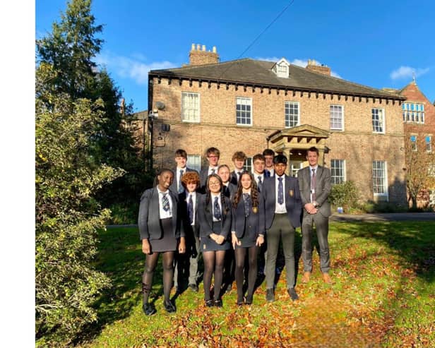 Pictured: Students at Ripon Grammar School continue to shine.