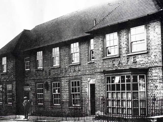 Flashback to the 1920s - Owned since the late 1990s by Market Town Taverns, the history of The Mitre in Knaresborough goes back to the 19th century when The Wheatsheaf stood on the same site. (Picture contributed)