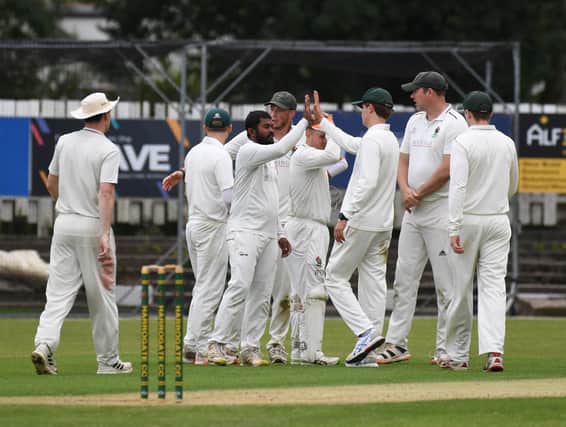Ishan Abeysekara has taken more than 400 wickets for Harrogate CC since joining the club in 2019. Picture: Gerard Binks