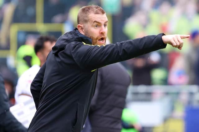 Harrogate Town manager Simon Weaver.