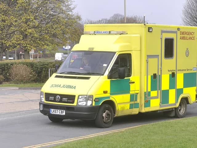 Yorkshire Ambulance Service are striking today, Monday January 23.