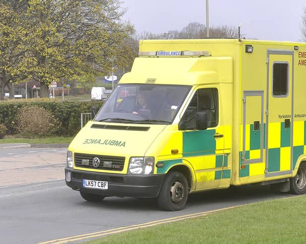 Yorkshire Ambulance Service are striking today, Monday January 23.