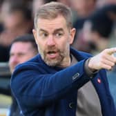 Harrogate Town manager Simon Weaver says he wants to see his team with play with more of an 'edge' as they look to arrest a run of four League Two matches without a win when they entertain Chesterfield this weekend. Picture: Matt Kirkham