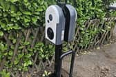 EV Charger installed at local business for free