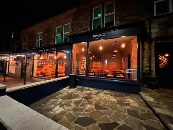 Doubling in size - Pranzo restaurant in Harrogate.