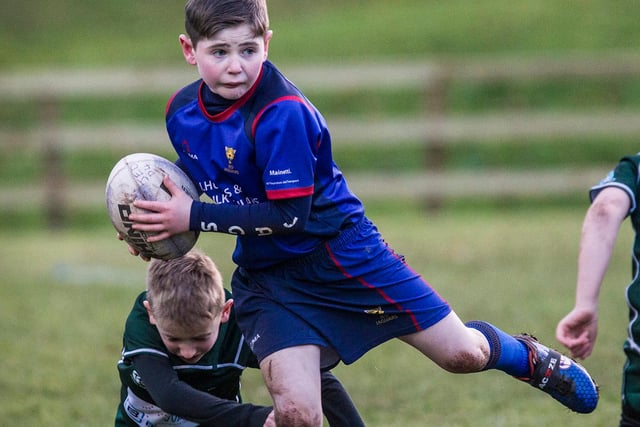 Jack Forest Rugby In photos: Game on for Jed-Forest and Hawick’s little wonders at half ...