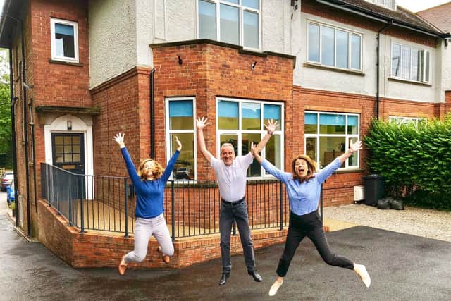 Flashback to when supporters of Harrogate charity Wellspring were jumping for joy at the opening their new premises at 78 High Street, Starbeck.