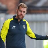 Harrogate Town manager Simon Weaver. Pictures: Matt Kirkham