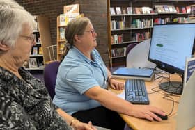 Libraries across North Yorkshire are setting time aside to help people apply for bus passes to cope with an unprecedented demand
