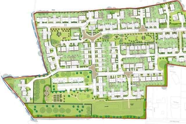 Plans for 200 new homes in Harrogate confirm football pitches will be lost as part of the development