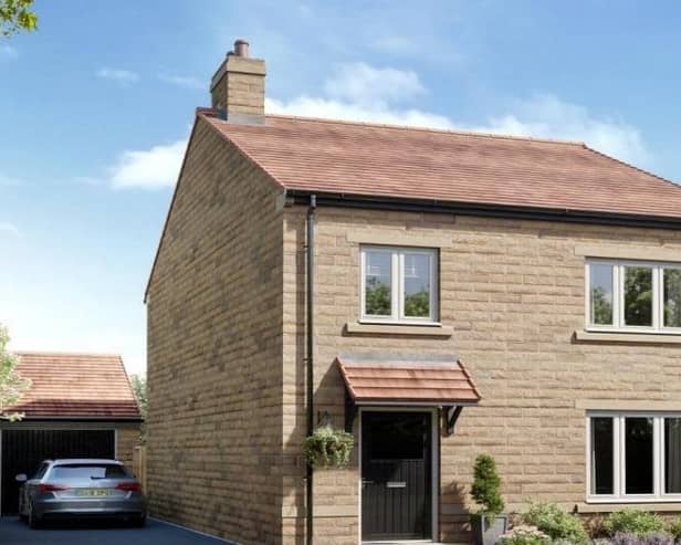 CGIs of what some of the new homes on the development would look like. Photo: Taylor Wimpey