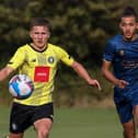 Harrogate Town Under-18s take on Stockport County in the FA Youth Cup on Tuesday evening. Pictures: Harrogate Town AFC