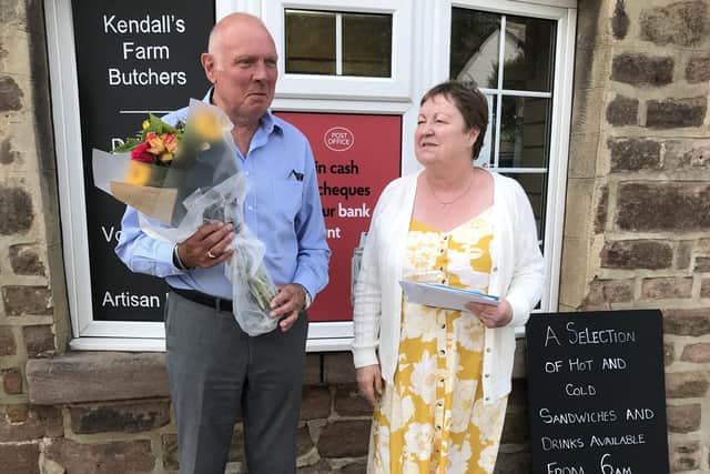 Tim Dee has retired after 26 years serving Post Office customers in Spofforth and various Post Offices in North Yorkshire