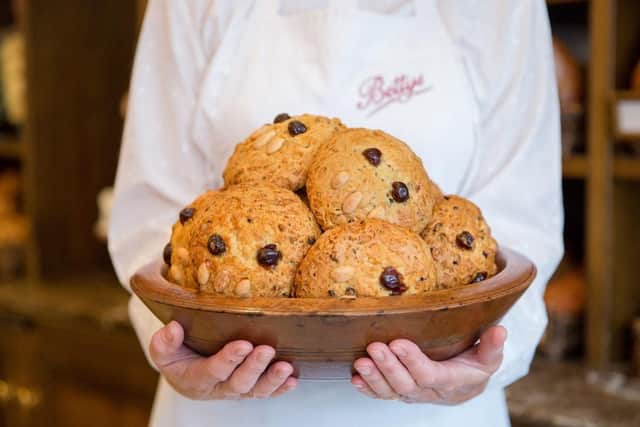 The ever-popular Fat Rascal played its part in Bettys of Harrogate winning the Specialist Retailer of the Year award in the Food & Travel Magazine. (Picture Olivia Brabbs)