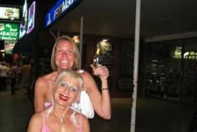 Sticky Vicky in her hey day.