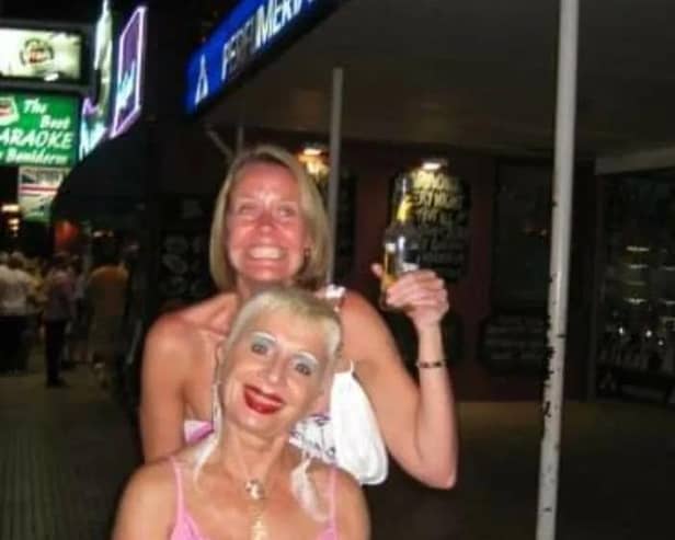 Sticky Vicky in her hey day.