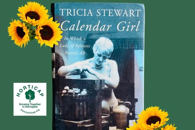 Harrogate charity Horticap is to present An Evening with the Original Calendar Girl when Tricia Stewart visits the town next week. (Picture contributed)