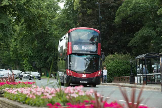 Harrogate Bus Company is delighted to report an 11 per cent rise in customer numbers using its flagship 36 service since the £2 fare cap was introduced.