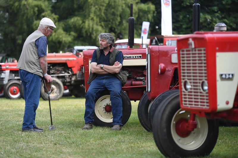The Tractor Fest at Newby Hall attracts more than 1,600 exhibits from all over the country and further afield