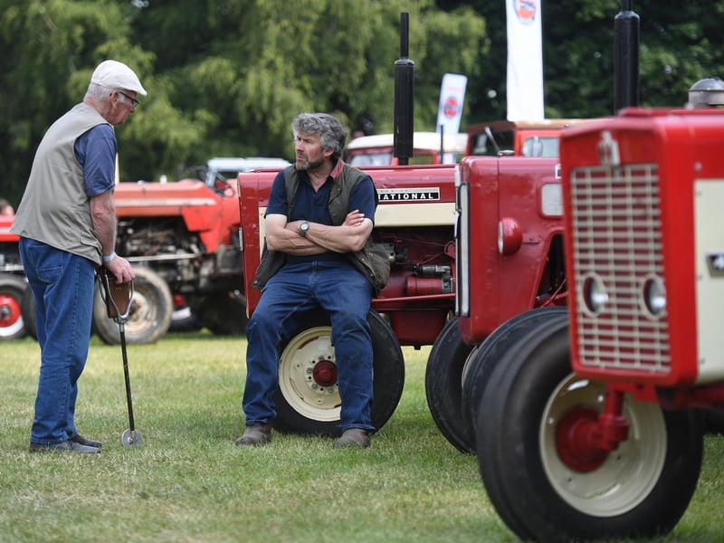 The Tractor Fest at Newby Hall attracts more than 1,600 exhibits from all over the country and further afield