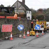 Road works return to Knaresborough for 10 weeks as work is carried out on Briggate, Knaresborough. (Picture Gerard Binks)