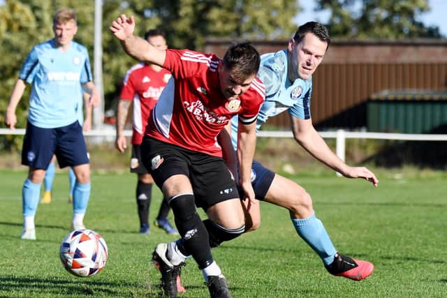 Experienced central midfielder Ben Parkes has signed for Harrogate Railway from local rivals Knaresborough Town. Picture: Gerard Binks