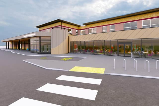 Work is set to begin this month on a major redevelopment of the main entrance at Harrogate District Hospital following approval from the Harrogate and District NHS Foundation Trust Board