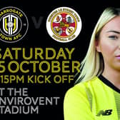 Harrogate Town Women will take on Chester Le Street at the EnviroVent Stadium on Saturday, October 15