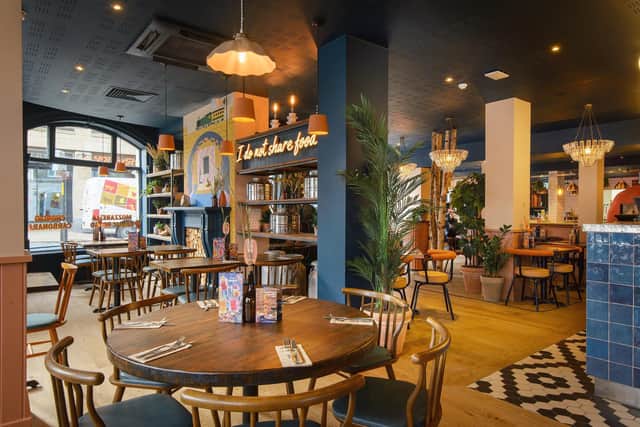 Customers returning to Zizzi Harrogate today are enjoying the brand-new look following a revamp which emphasises Harrogate’s rich history. (Picture contributed)
